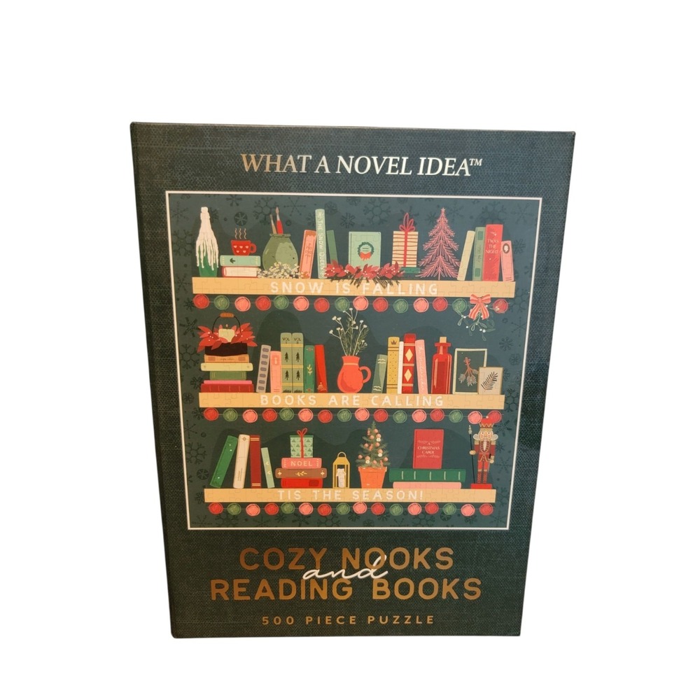 Designworks Ink What a Novel Idea "Cozy Nooks and Reading Books" Puzzle 500 pcs